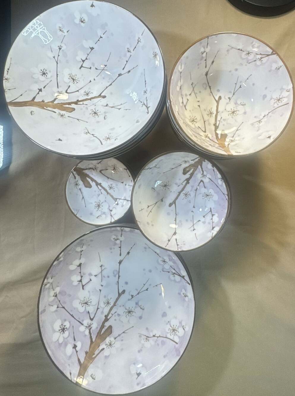 Set of Bareuther Japanese Cherry Blossom Dinnerware- Set of 22 ...,